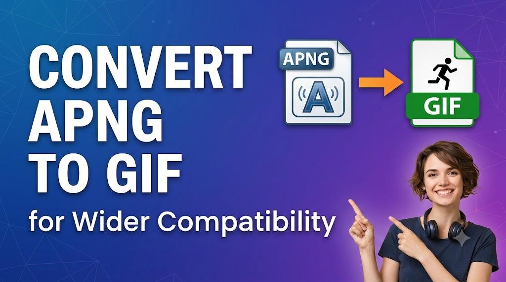 Convert APNG to GIF for Wider Compatibility