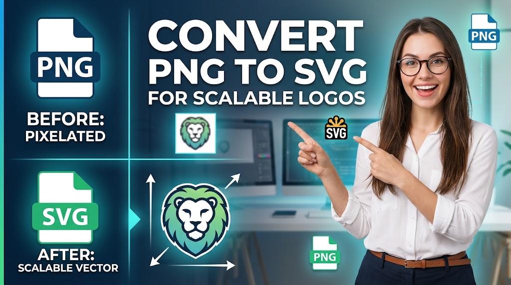 Convert PNG to SVG for Scalable Vector Graphics
