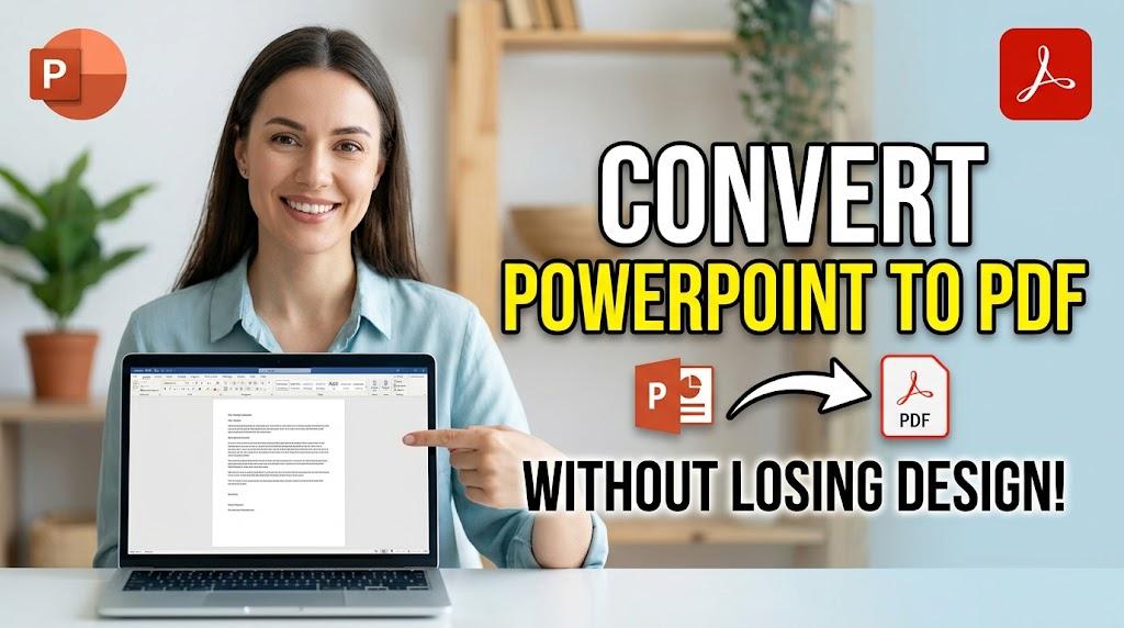 Convert PowerPoint to PDF Without Losing Design - Keep Formatting Perfect