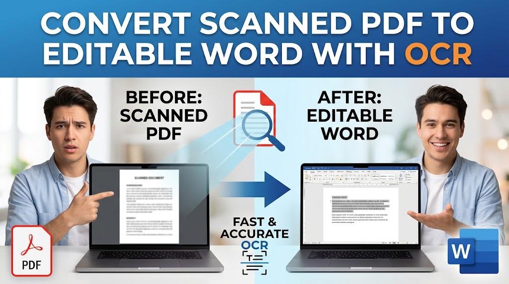 Convert PDF to Word Free With OCR - Keep Tables and Text Intact