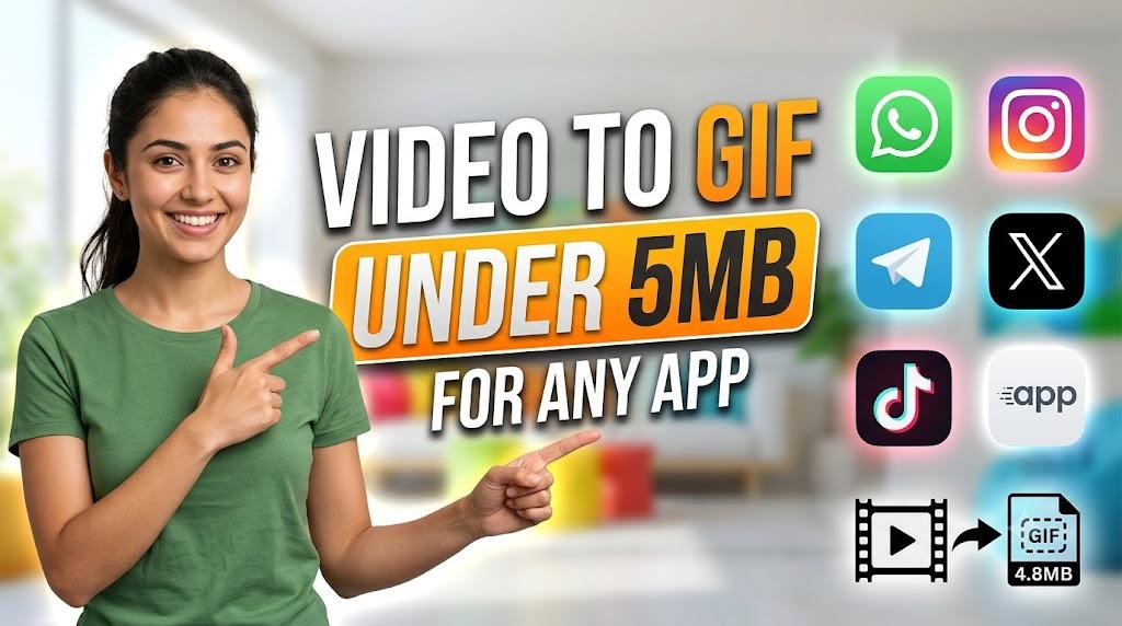 Convert Video to GIF Under 5MB for Any App - Complete Tutorial
