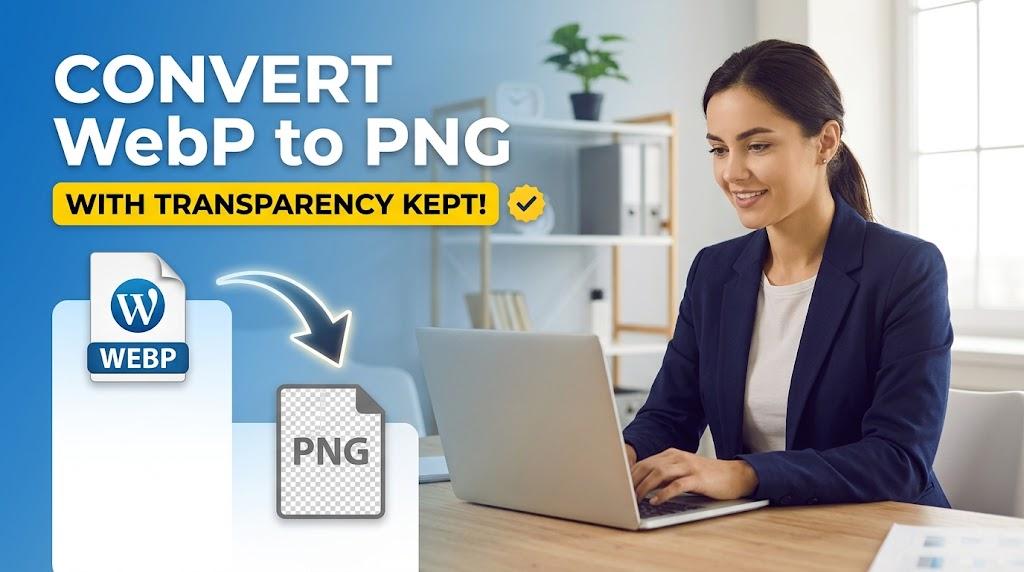 Convert WebP to PNG With Transparency Kept