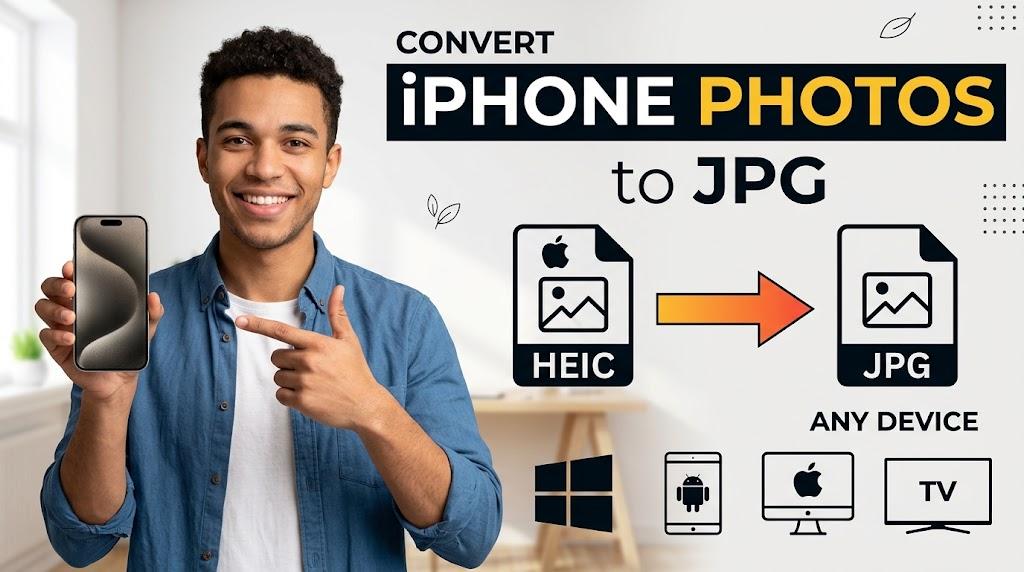 Convert iPhone Photos to JPG for Any Device - Free Online Tool