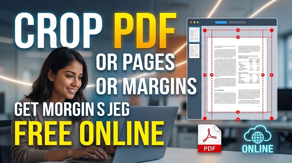 Crop PDF Margins or Pages, Free Online