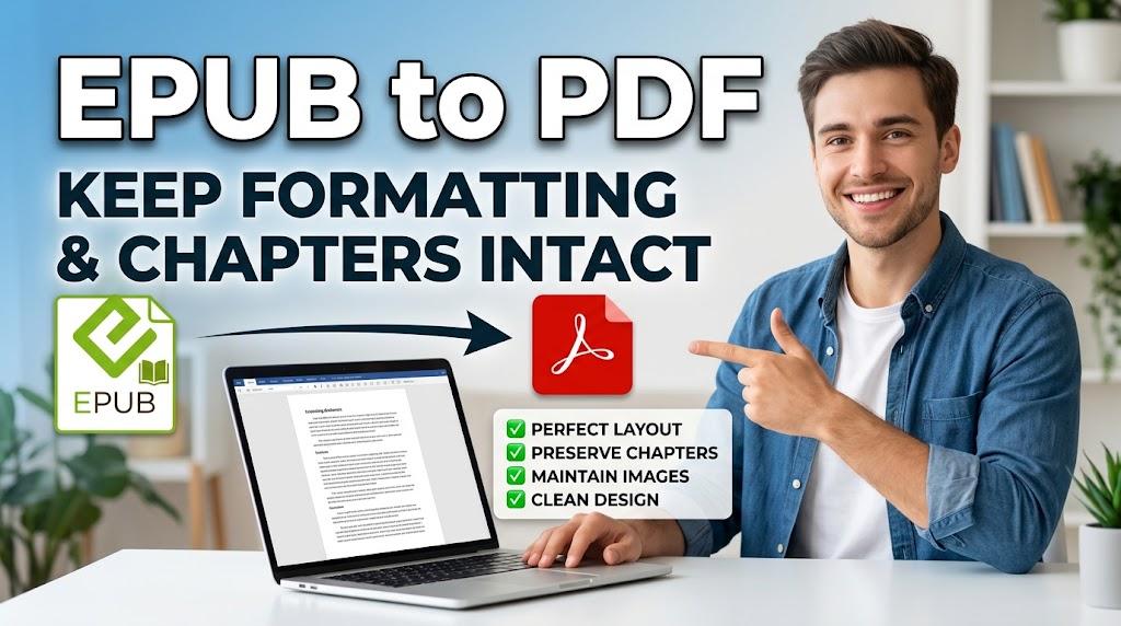 Convert EPUB to PDF Free: Keep Chapters and Formatting Intact