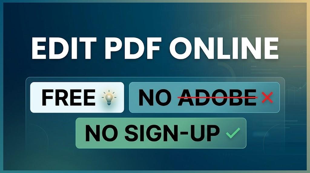 Professional PDF Editor with Microsoft Word-style interface