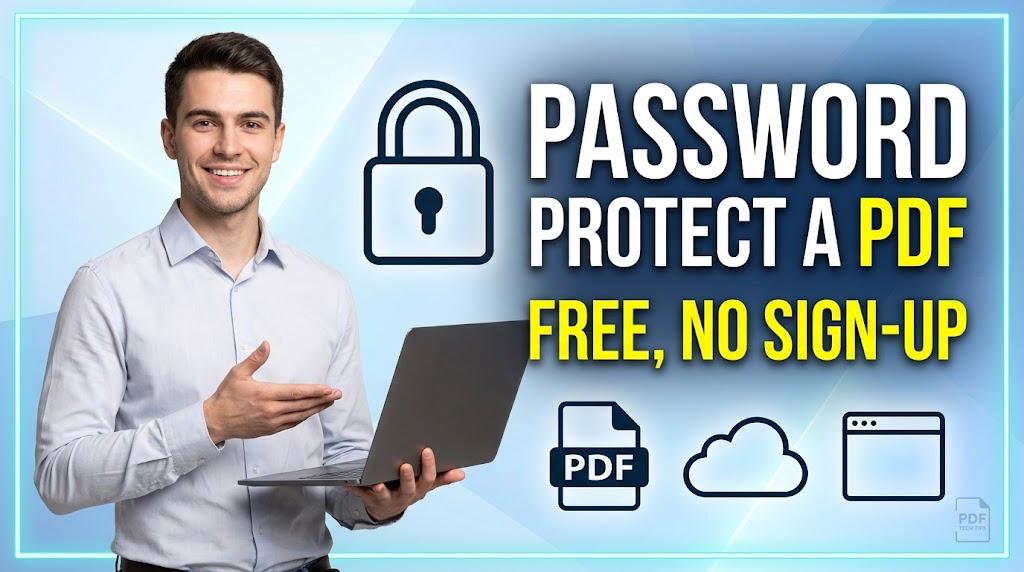 Password Protect a PDF Free, No Sign-Up