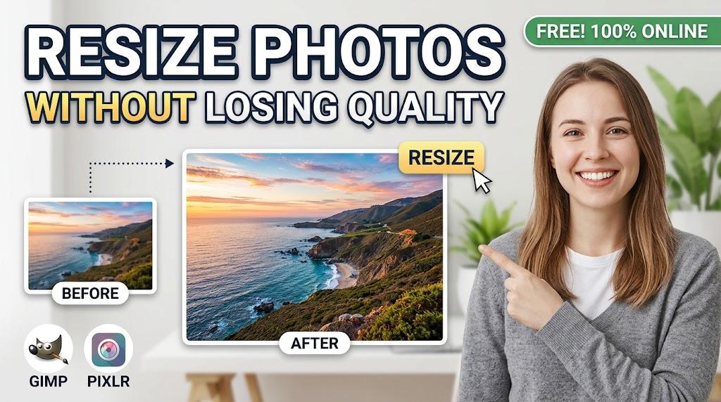Resize Photos Without Losing Quality, Free